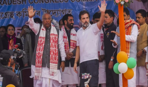 Rahul Gandhi notes rising risk in Assam, Kharge's letter to Shah