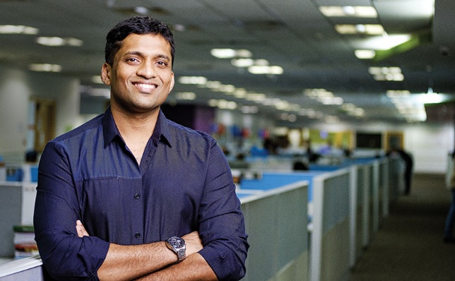 ceo of byjus's byju raveendran 