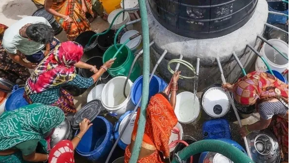 In Bengaluru, where water levels are decreasing