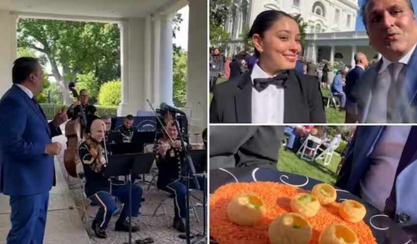  ‘Sare Jahan Se Achha’ Played and Panipuri Served at White House Event