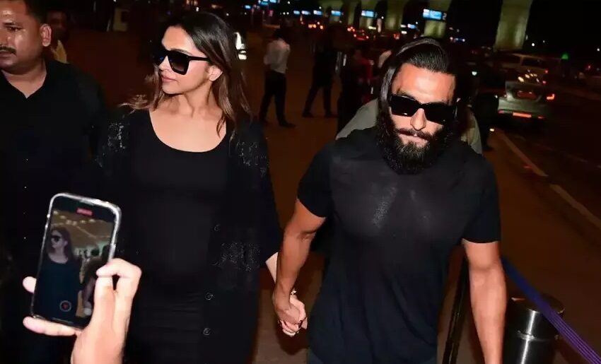  Ranveer Singh’s Tender Moment: Refuses to Let Go of Pregnant Deepika Padukone’s Hand at the Airport