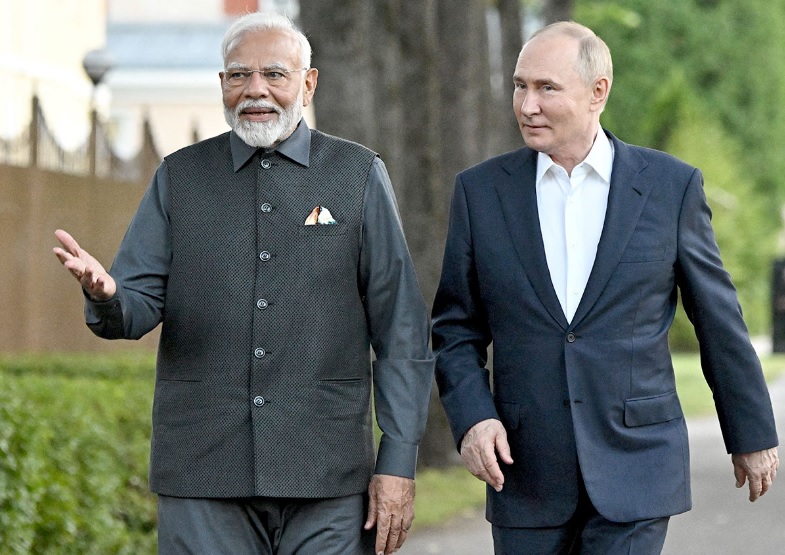 The Pentagon has said the US will continue to view India as a strategic partner after as PM Narendra Modi concluded his historic visit to Russia.