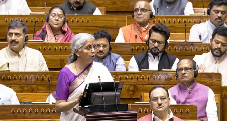 Nirmala Sitharaman presented the Union Budget 2024-25 during the Budget Session of Parliament on Tuesday.