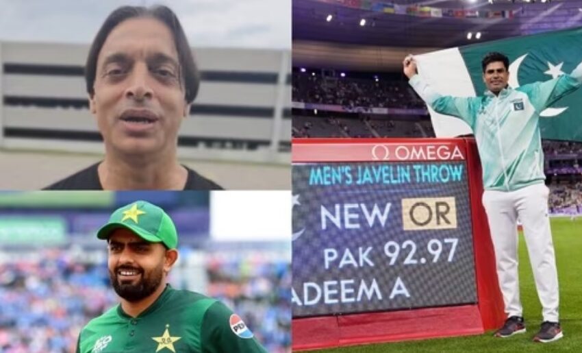  Shoaib Akhtar and Babar Azam Celebrate as Arshad Nadeem Wins Historic Olympic Gold: ‘If It Wasn’t for Rizwan…’