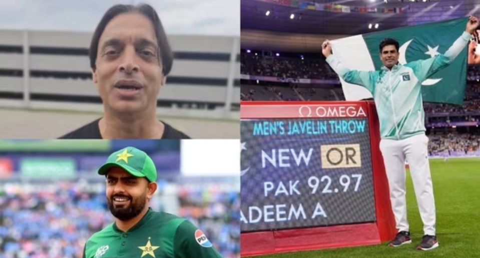 Arshad Nadeem hurled a record-setting 92.97m throw in the men's javelin final to become Pakistan's first Olympic medal winner since Barcelona 1992.