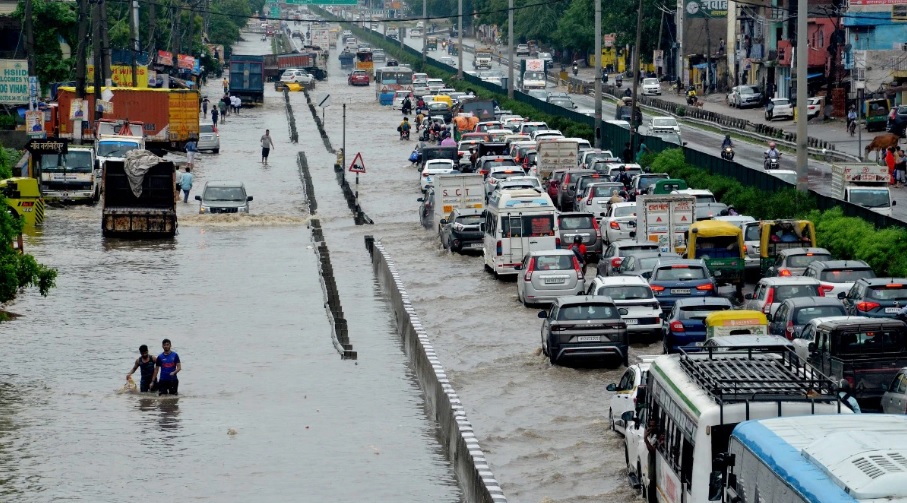 A seven-year-old boy died in Delhi after drowning in a pond that formed after heavy rainfall at a DDA park