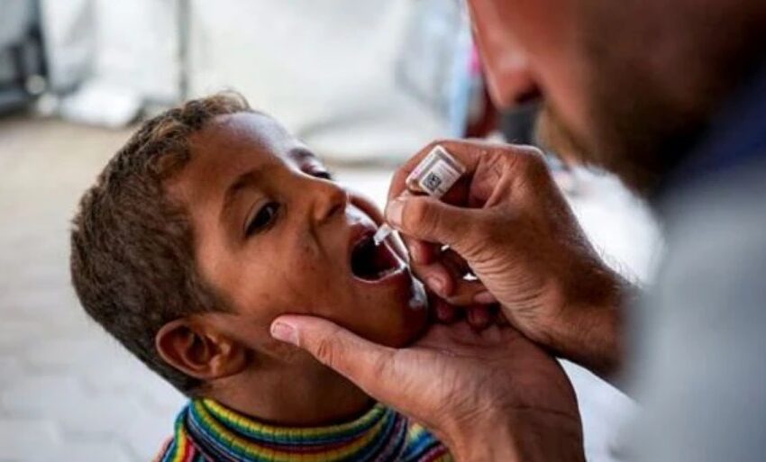  Large-Scale Polio Vaccinations Launched in War-Torn Gaza After First Case in 25 Years