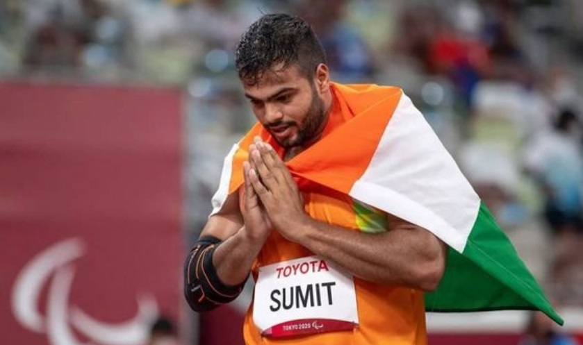 Sumit Antil Sets New Paralympic Record, Wins Javelin Gold and Defends Title in Paris