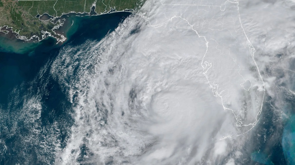 Satellite Images Reveal Hurricane Milton's Destructive Path Across Florida