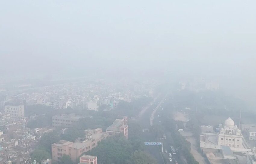 Why Delhi's Air Quality Index showed 494, but an international monitor reported 1,600.