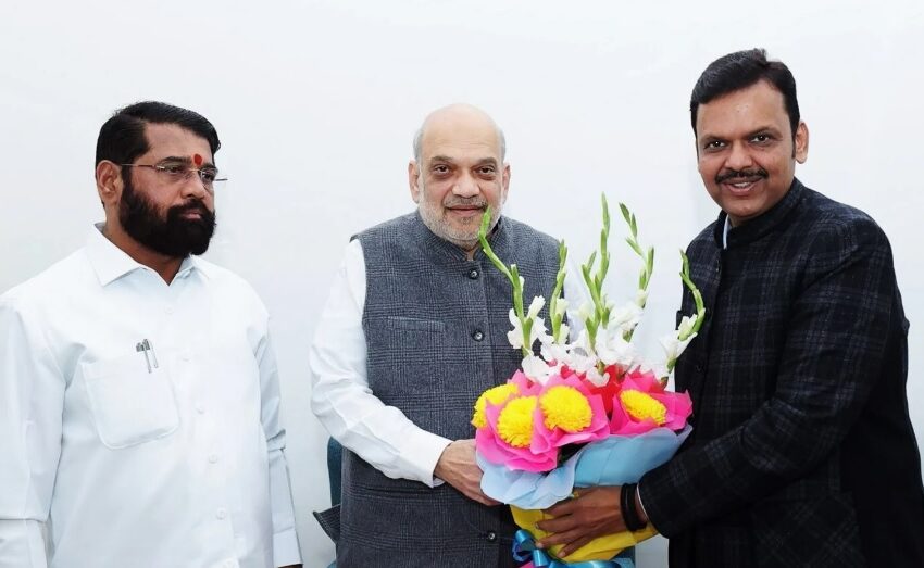  Maharashtra CM oath ceremony live: Eknath Shinde leaves for venue, swearing-in shortly