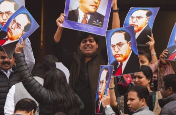 Ambedkar Row: Congress Hits Back at BJP Over Soros Edit in Protest Picture