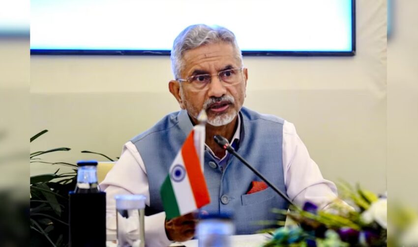  Khalistani Extremist Breaches S. Jaishankar’s Security in London, Tears Indian Flag