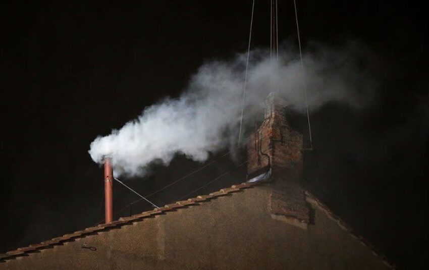 Black Smoke Rises from Sistine Chapel as Conclave Stretches into Second Day