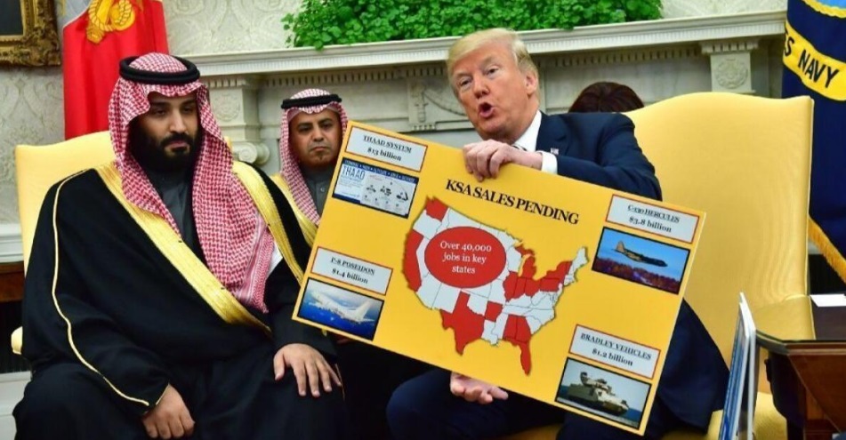 Saudi Crown Prince Welcomes Trump as He Begins Four-Day Middle East Tour