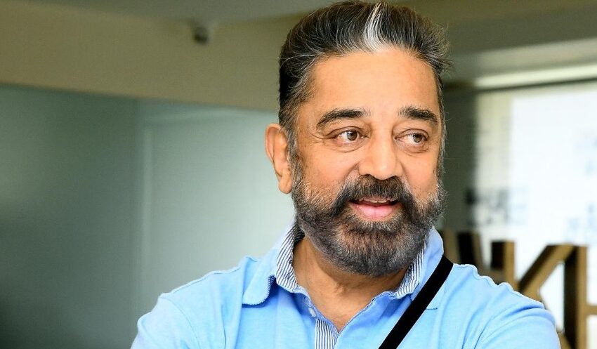 Kannada activists hold protest against Kamal Hassan in Belagavi