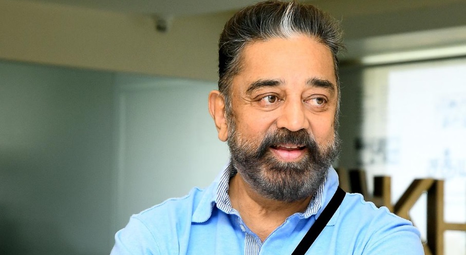 Kannada activists hold protest against Kamal Hassan in Belagavi