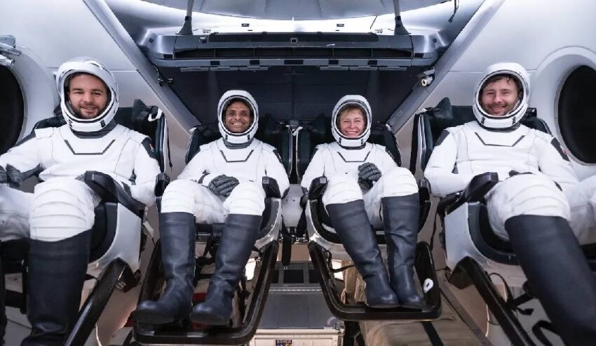 Axiom-4 Mission: Dragon Spacecraft Successfully Docks with the International Space Station