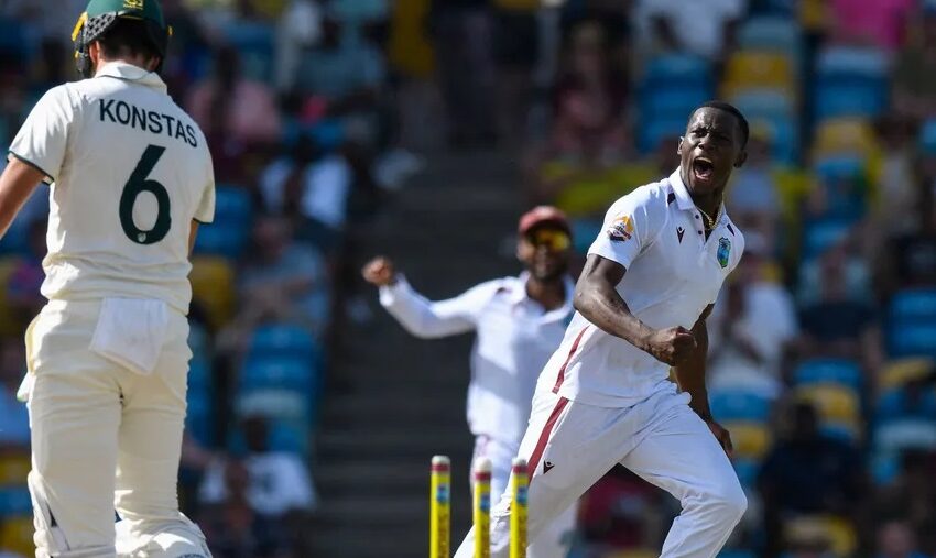 Umpiring Controversies Cloud Day 2 as West Indies-Australia Test Hangs in the Balance